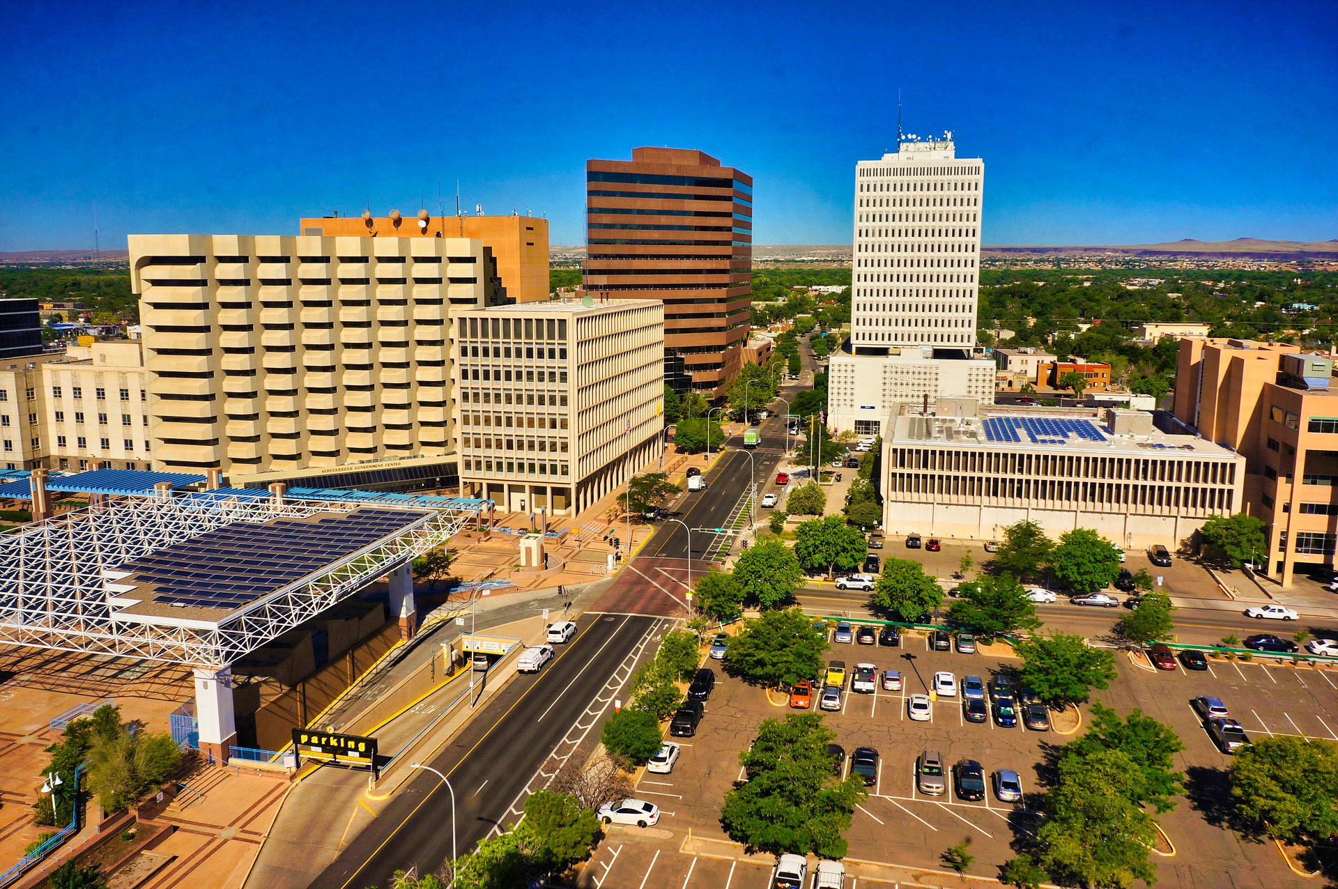 Albuquerque Female Strippers - City Skyline