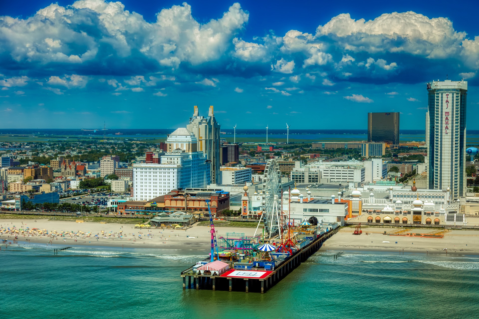 Atlantic City Female Strippers - City Skyline