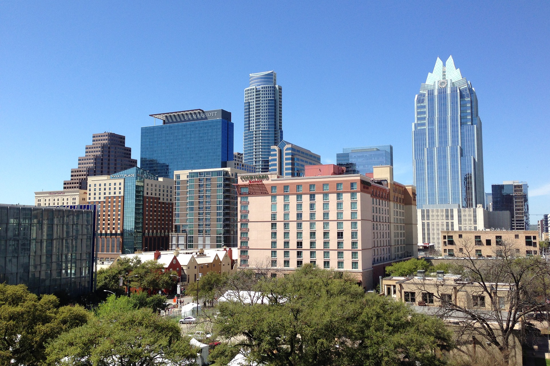 Austin Female Strippers - City Skyline