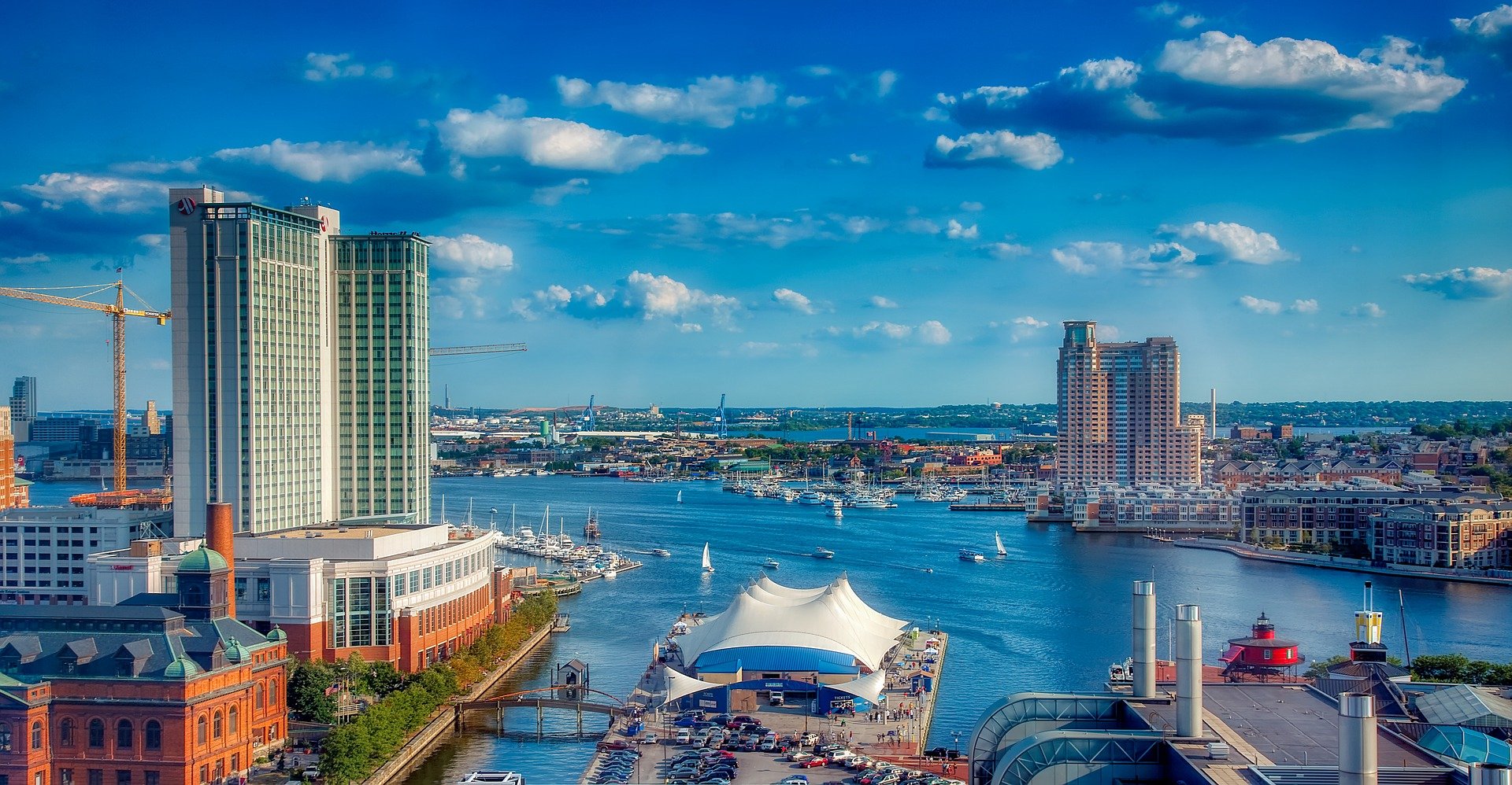 Baltimore Female Strippers - City Skyline
