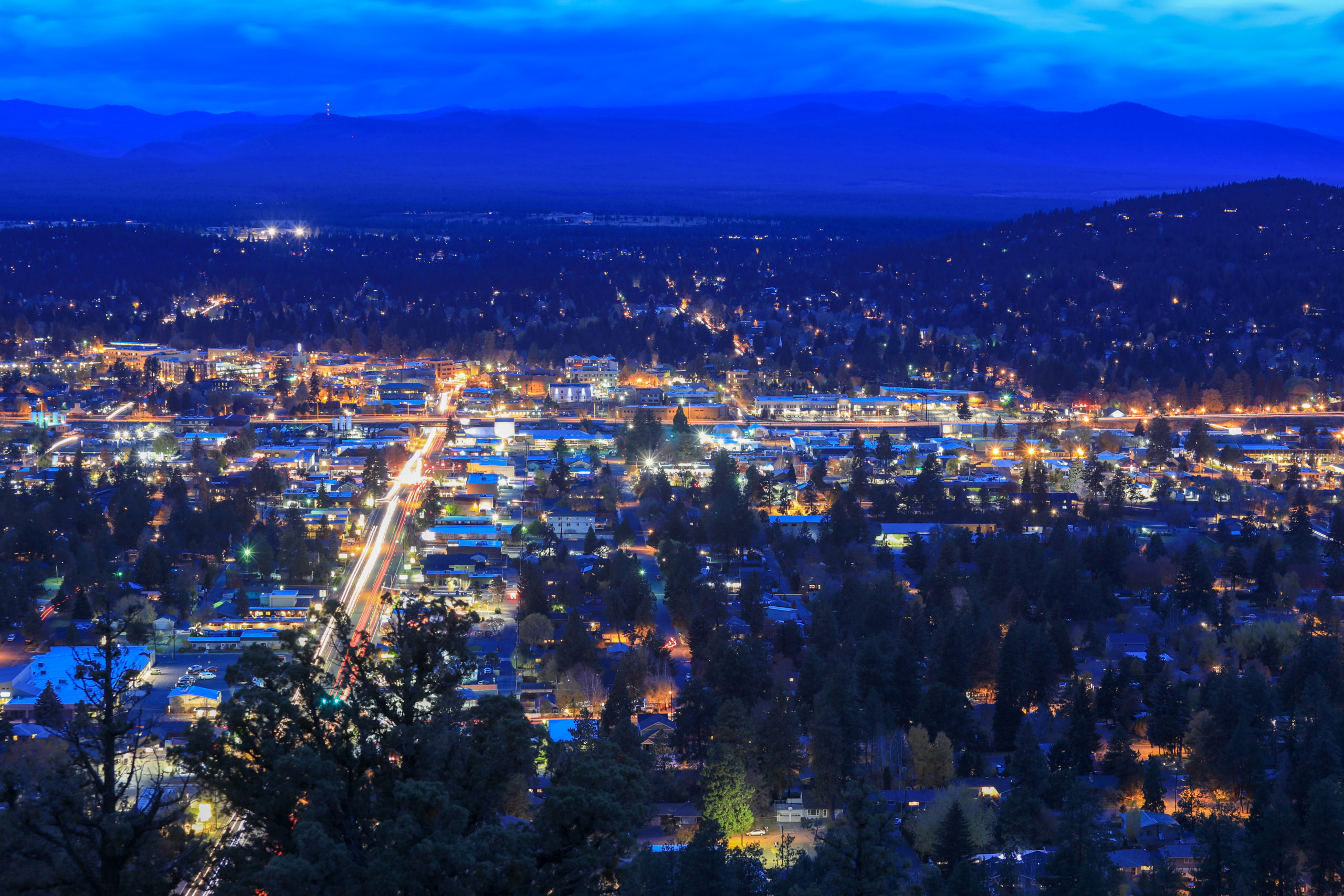 Bend Female Strippers - City Skyline