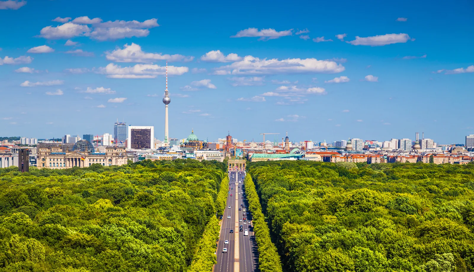 Berlin Female Strippers - City Skyline
