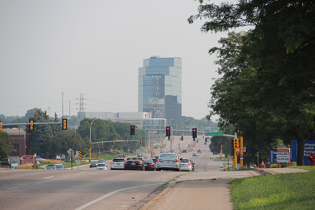 Bloomington Female Strippers - City Skyline