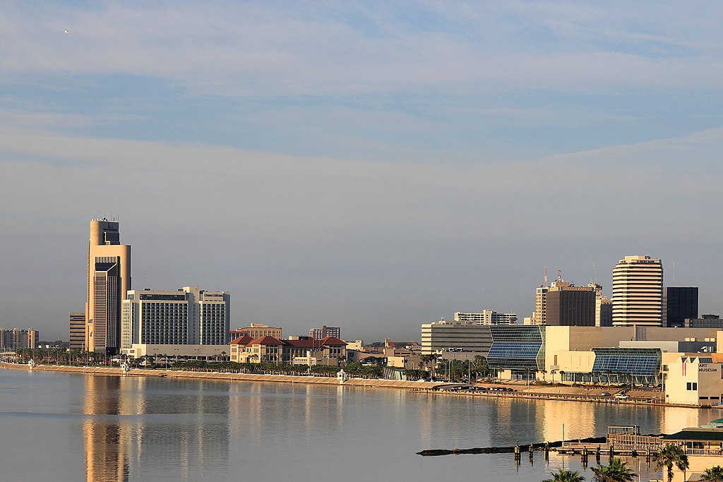 Corpus Christi Female Strippers - City Skyline