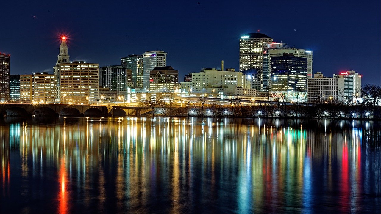 Hartford Female Strippers - City Skyline