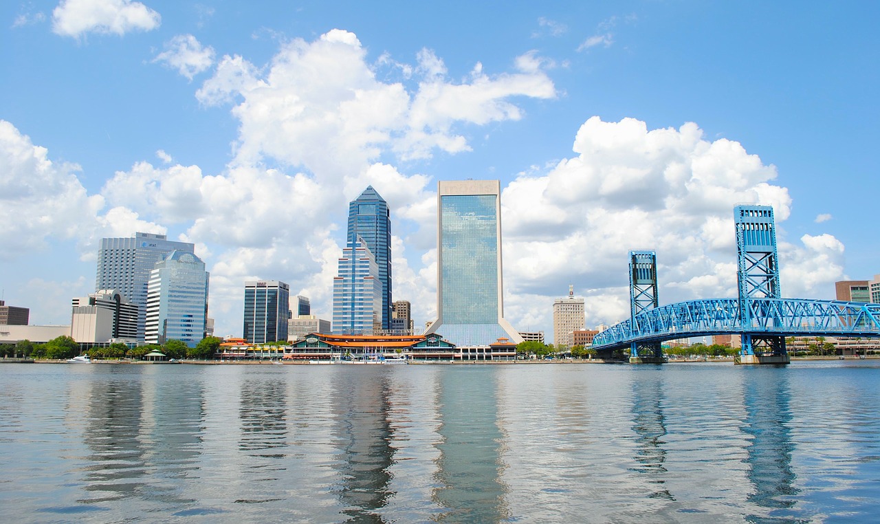 Jacksonville Female Strippers - City Skyline