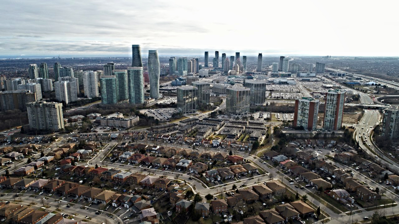 Mississauga Female Strippers - City Skyline