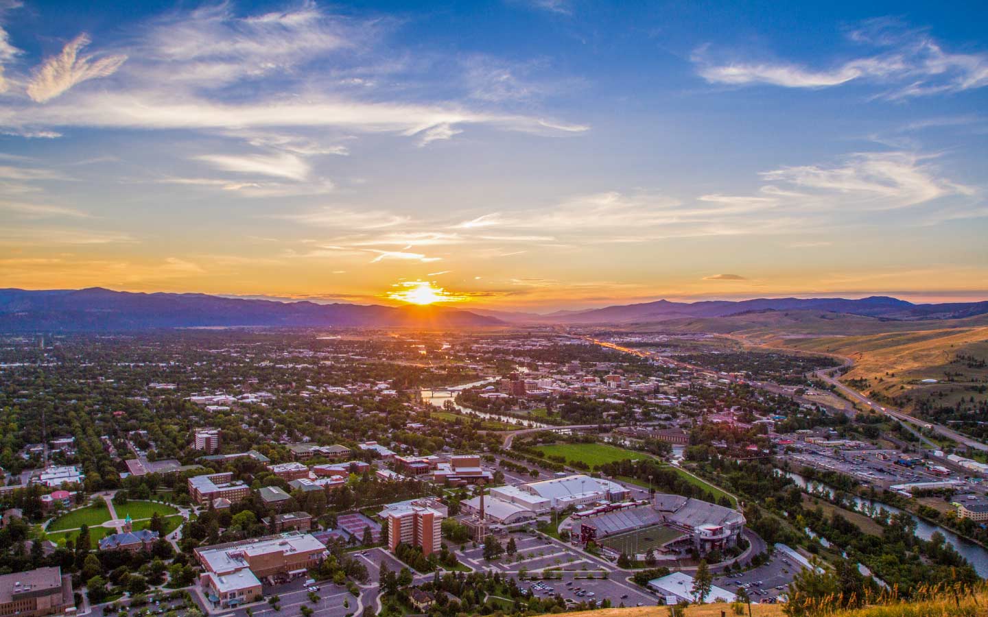 Missoula Female Strippers - City Skyline