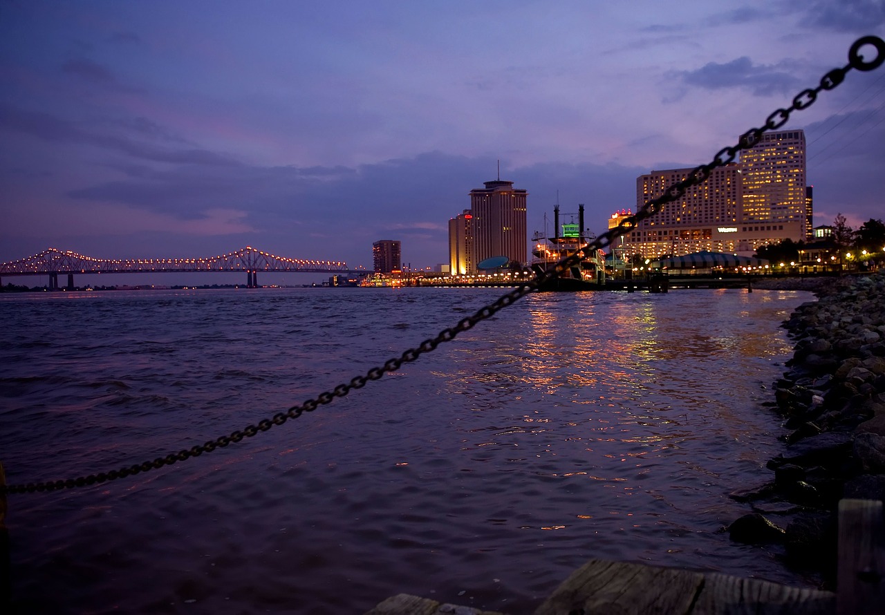 New Orleans Female Strippers - City Skyline