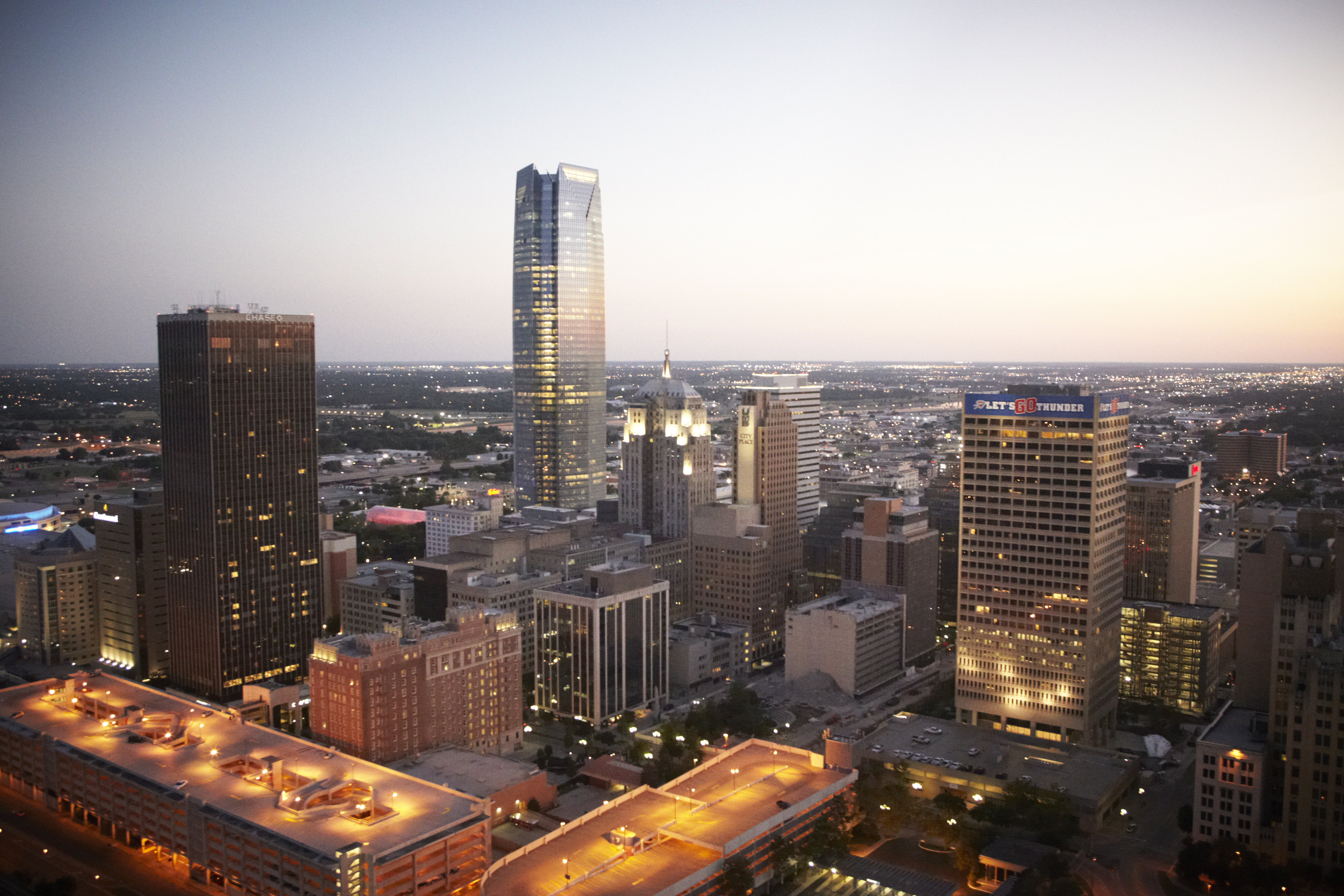 Oklahoma City Female Strippers - City Skyline