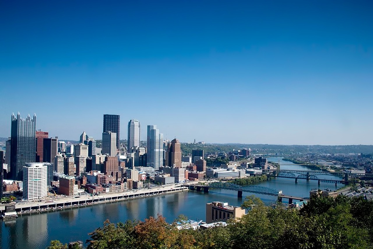 Pittsburgh Female Strippers - City Skyline