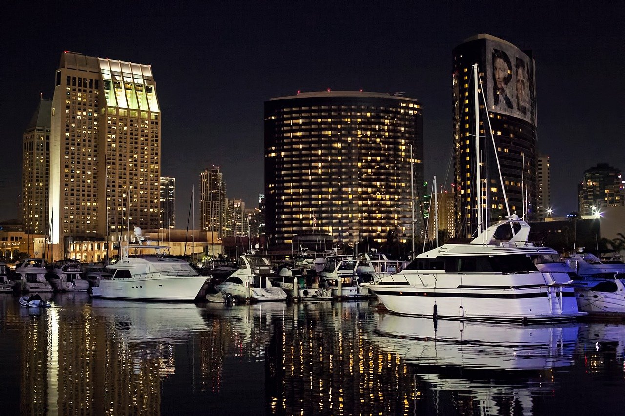 San Diego Female Strippers - City Skyline