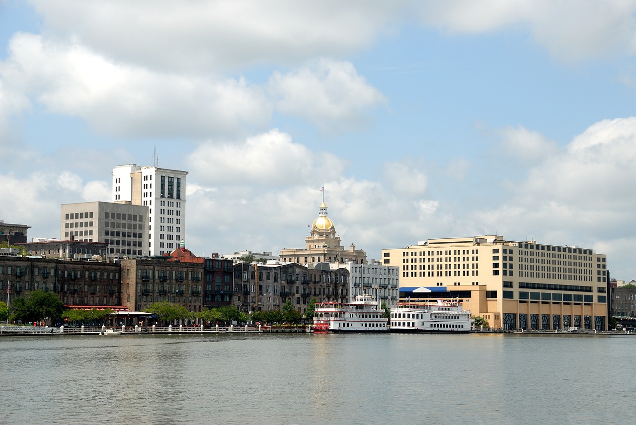 Savannah Female Strippers - City Skyline