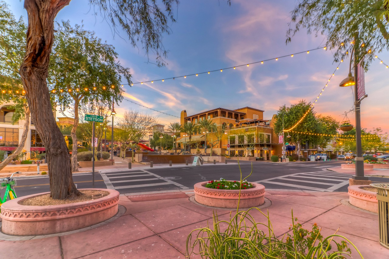Scottsdale Female Strippers - City Skyline
