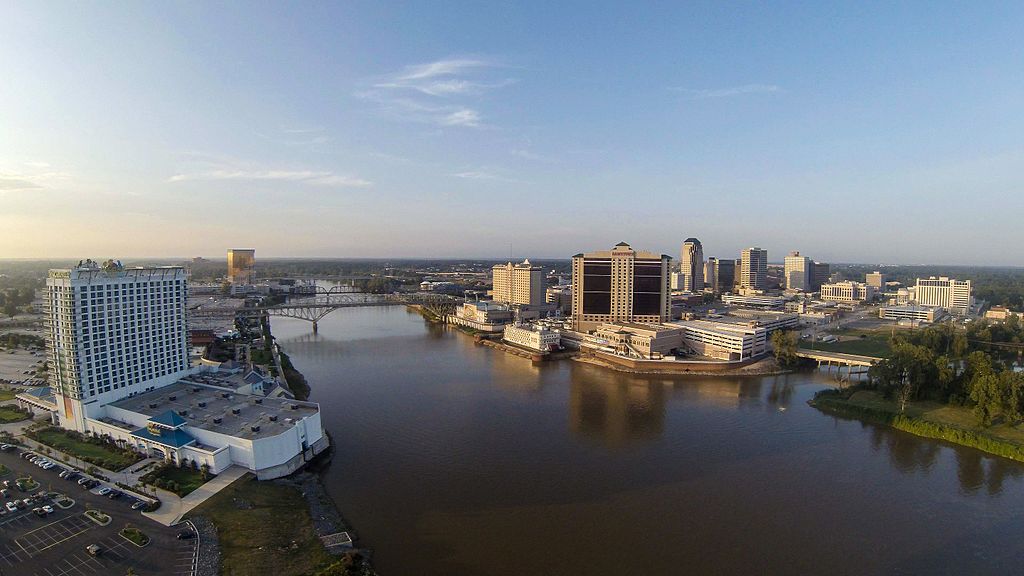 Shreveport Female Strippers - City Skyline