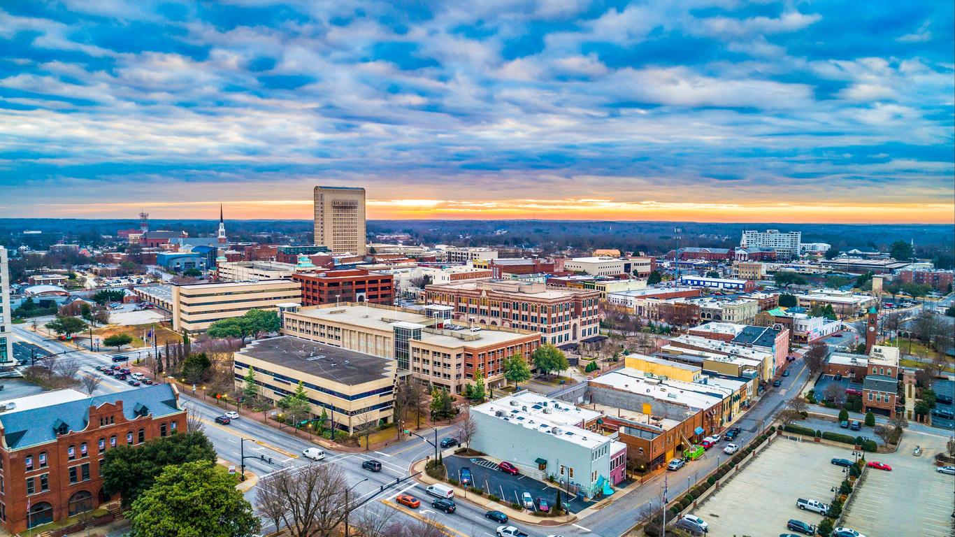 Spartanburg Female Strippers - City Skyline