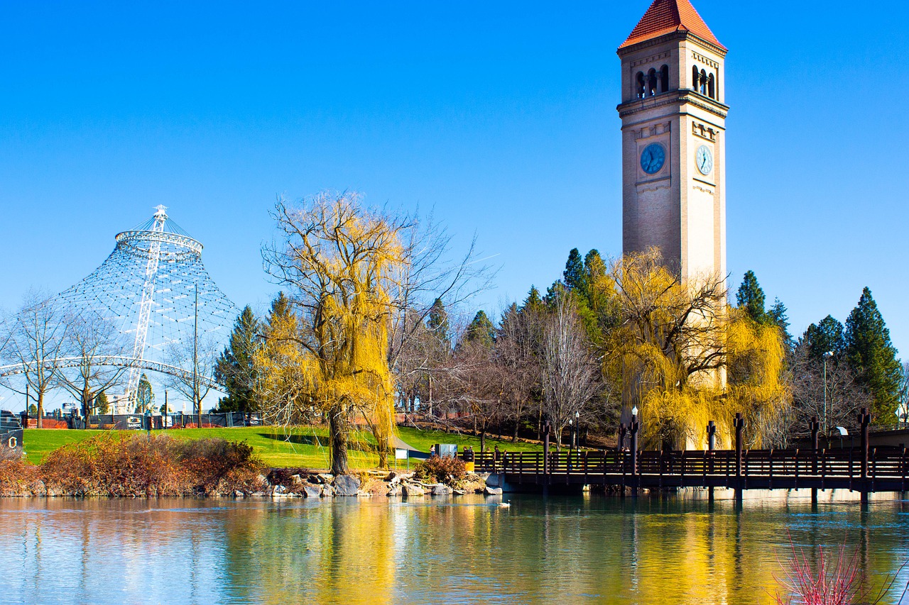 Spokane Female Strippers - City Skyline