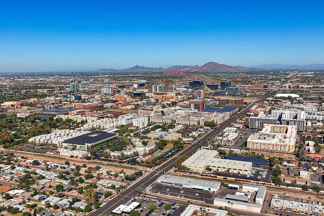 Tempe Female Strippers - City Skyline