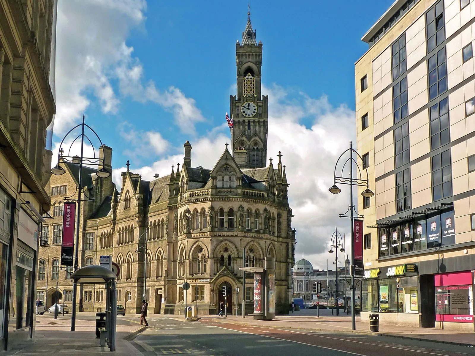 Bradford Female Strippers - City Skyline