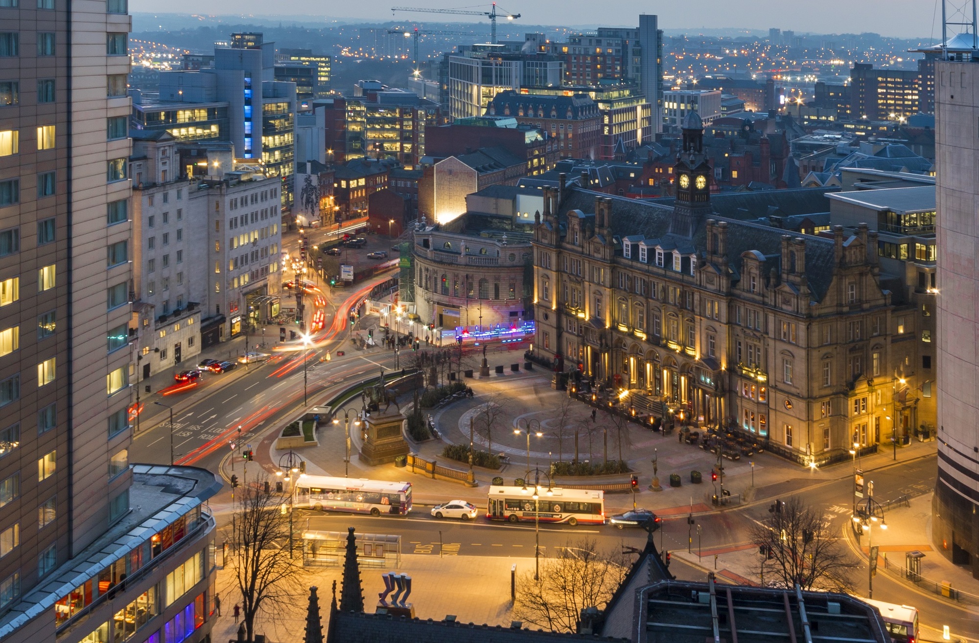 Leeds Female Strippers - City Skyline